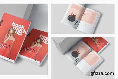 Small Paperback Book Mockups