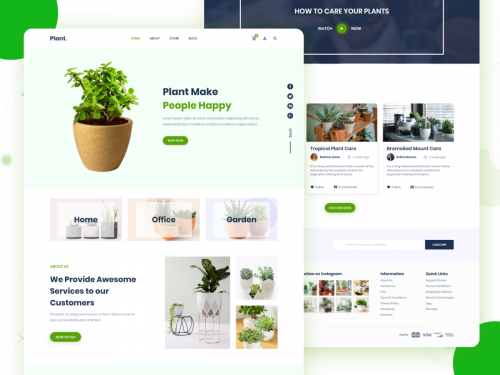 Plant Landing Page Design bie - plant-landing-page-design-freebie-4e562b28-c335-49f9-a8ff-891fb8e38acc