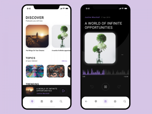 Podcast App UI - podcast-app-challenge-a42ad055-c5f3-4bb3-bc70-1ed327a10f37
