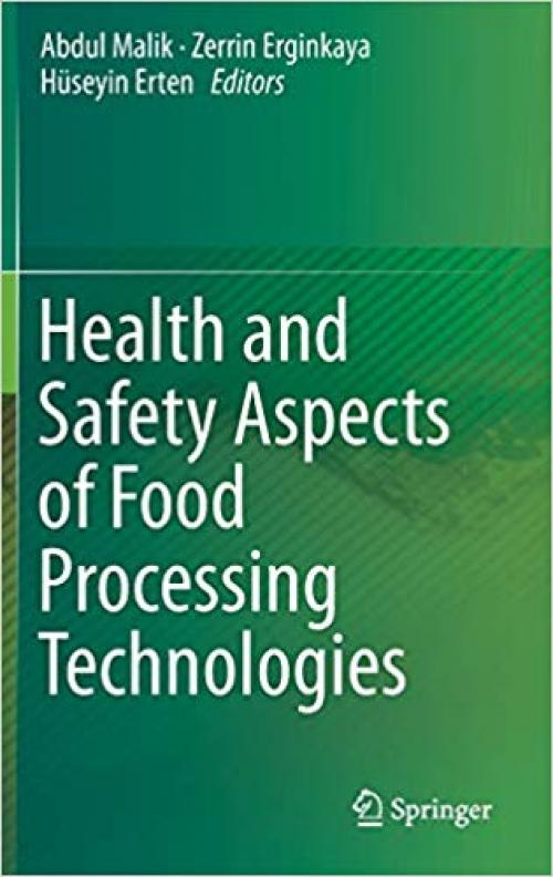 Health and Safety Aspects of Food Processing Technologies - 3030249026