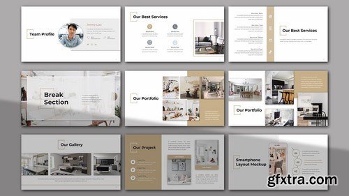 D\'Corasie – Interior Design Powerpoint Google Slides and Keynote Templates