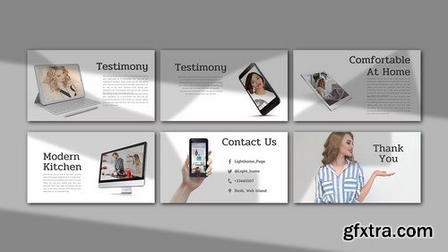 Lighthome – Interior Consultant Powerpoint Google Slides and Keynote Templates