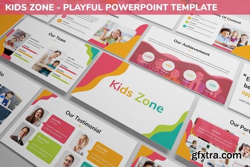 Kids Zone - Playful Powerpoint Template