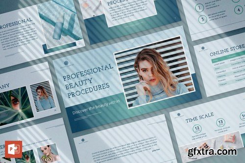 Beauty Market PowerPoint Presentation Template