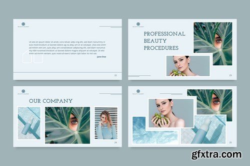 Beauty Market PowerPoint Presentation Template