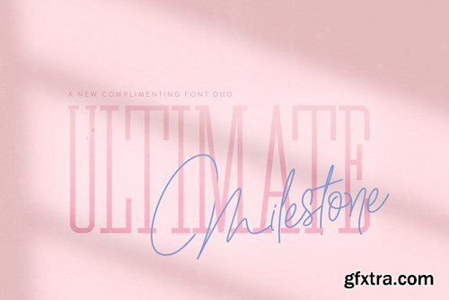 CM - Ultimate Milestone Font Duo 4492095