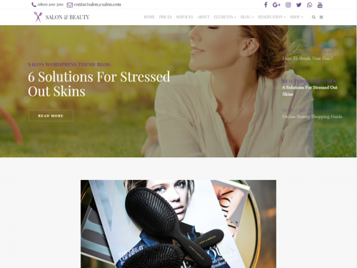 Posts Slider Blog - Salon WordPress Theme - posts-slider-blog-salon-wordpress-theme