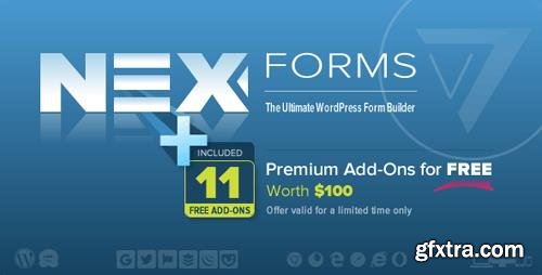 CodeCanyon - NEX-Forms v7.5.11 - The Ultimate WordPress Form Builder - 7103891 - NULLED + Add-Ons