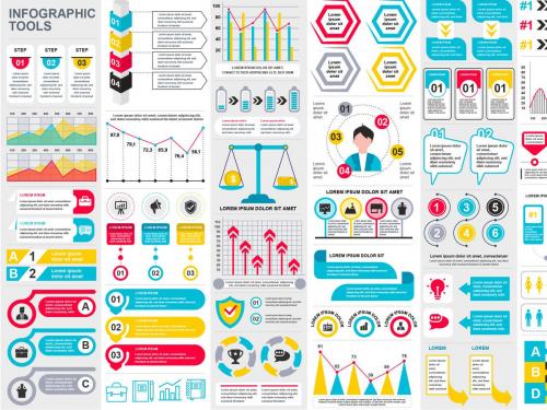 Presentation Infographic Elements Template - presentation-infographic-elements-template