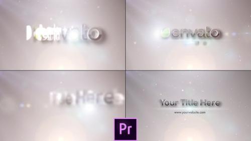 Videohive - Flares Logo Reveal - Premiere Pro