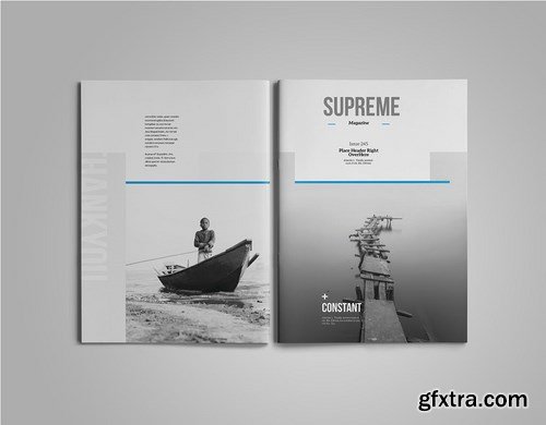 Supreme Magazine Template