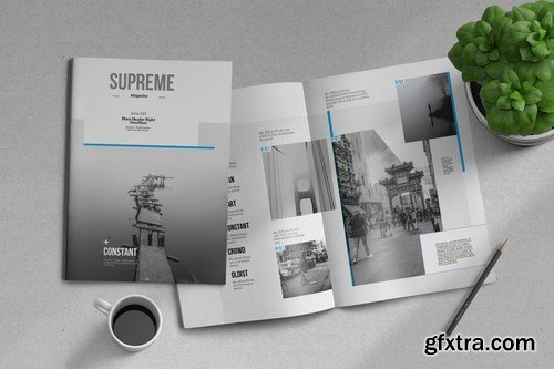 Supreme Magazine Template