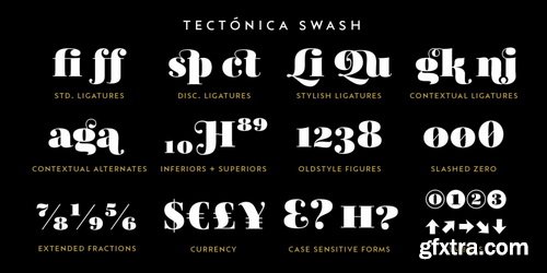 Tectonica Font Family