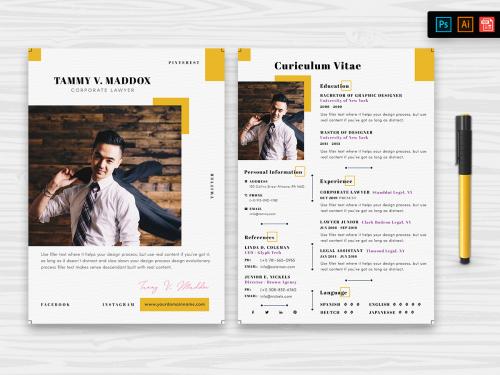 Professional Resume CV Template-33 - professional-resume-cv-template-33