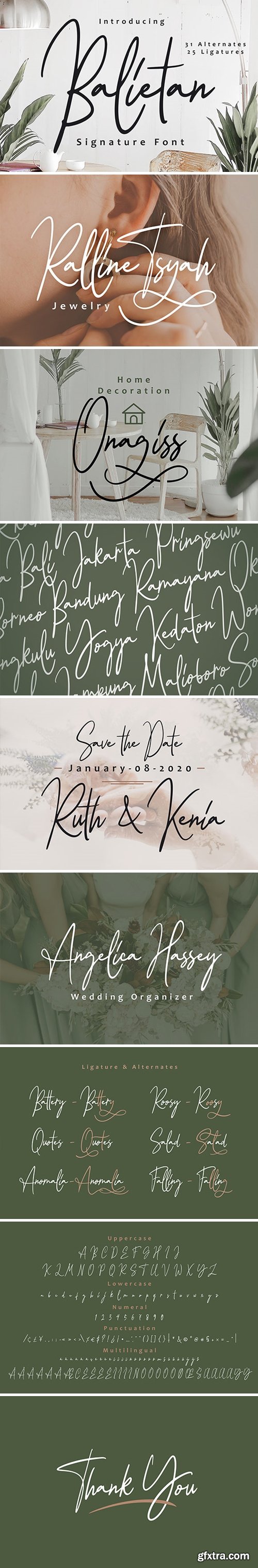 Fontbundles - Balietan Signature Font 418136