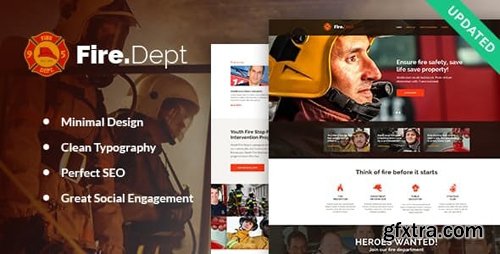 ThemeForest - Fire Department v2.0.2 - FD Station and Security WordPress Theme - 14510793