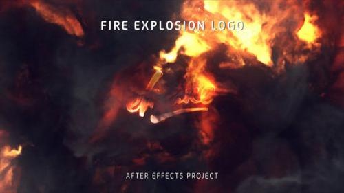 Videohive - Fire Explosion Logo