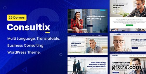 ThemeForest - Consultix v2.1.2 - Business Consulting WordPress Theme - 21093075