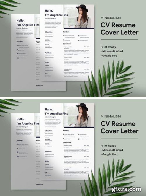 Angelica - CV Resume Template