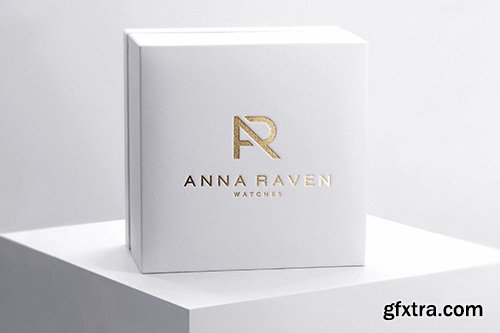 Logo PSD Mockup Box Luxury Watch