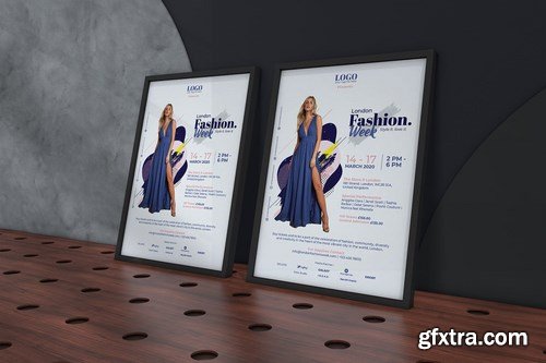 London Fashion Week Poster Template