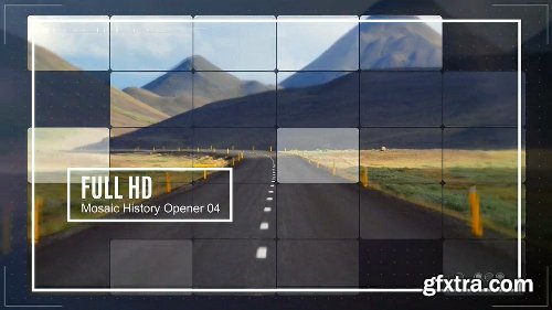 Videohive Mosaic History Opener 19569695