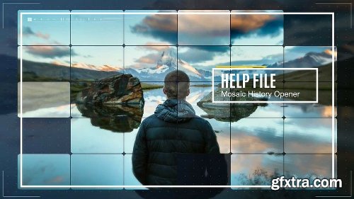 Videohive Mosaic History Opener 19569695