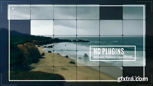 Videohive Mosaic History Opener 19569695