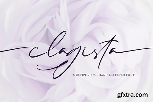 Clagista Signature Handwritten Font