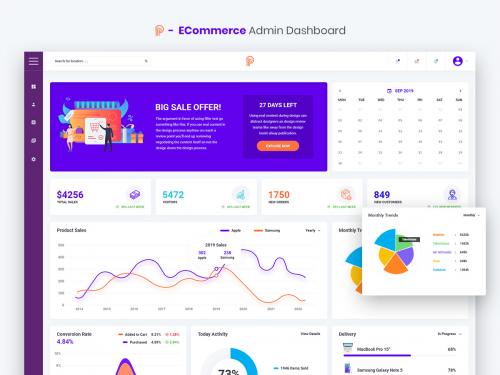 Promotial - ECommerce Admin Dashboard UI Kit - promotial-ecommerce-admin-dashboard-ui-kit