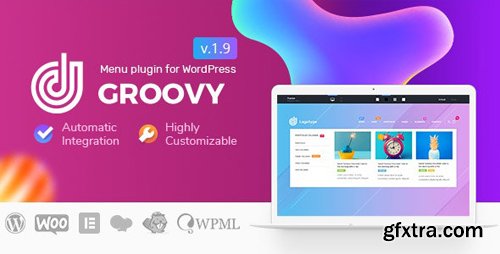 CodeCanyon - Groovy Mega Menu v1.9.8 - Responsive Mega Menu Plugin for WordPress - 23049456