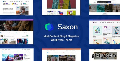 ThemeForest - Saxon v1.7.4 - Viral Content Blog & Magazine Marketing WordPress Theme - 22955117 - NULLED