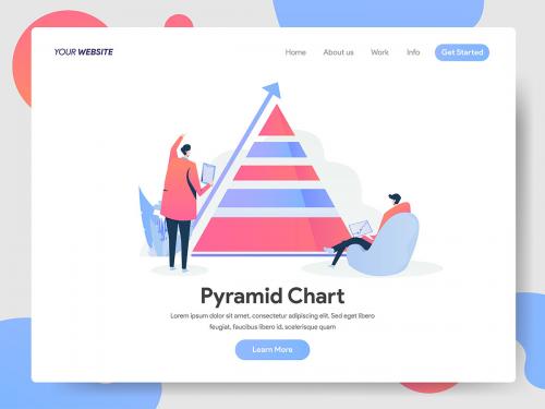 Pyramid Chart Illustration - pyramid-chart-illustration