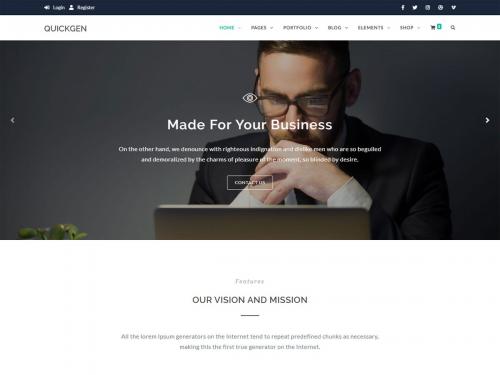 Quickgen - Responsive Multipurpose Template - quickgen-responsive-multipurpose-template