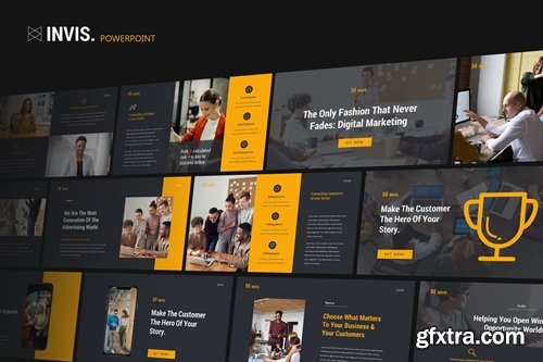 INVIS - Creative Agency Powerpoint Template