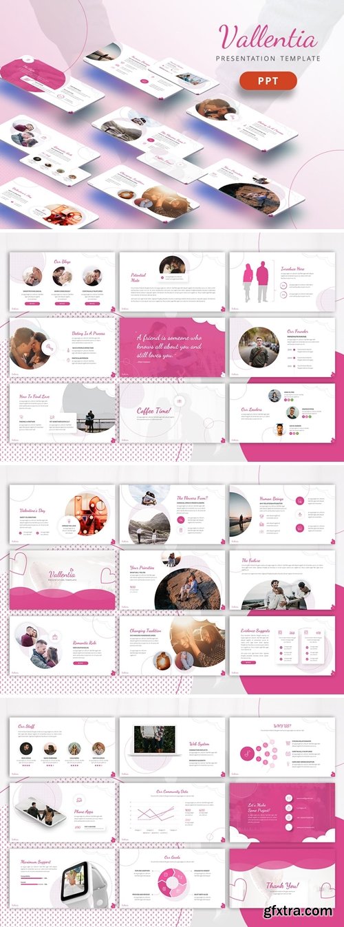 Valentia - Love Powerpoint, Keynote and Google Slides Templates