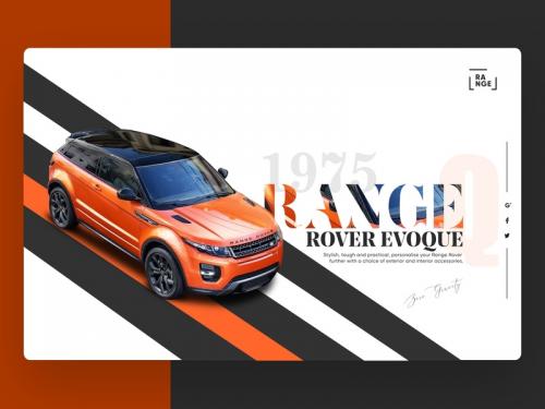 Range Rover Landing Page | Car Landing Page Web Design - range-rover-landing-page-car-landing-page-web-design