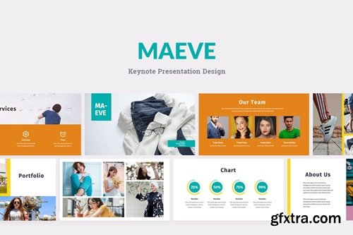 Maeve Powerpoint, Keynote and Google Slides Templates