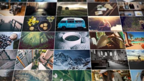 Videohive - Grid Photo Gallery