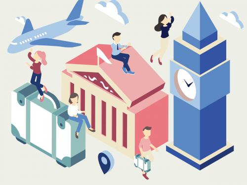 Ready to Travel Isometric Illustration - ready-to-travel-isometric-illustration