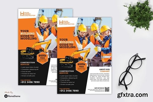 House Surgery Construction - Promotion Flyer RB