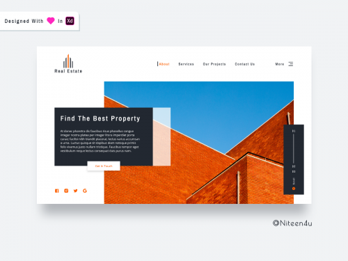 Real Estate- Minimal Landing Page - real-estate-minimal-landing-page