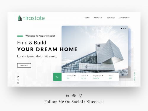 Real Estate Search- Landing Page - real-estate-search-landing-page