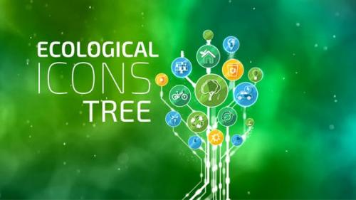 Videohive - Ecological Icons Tree