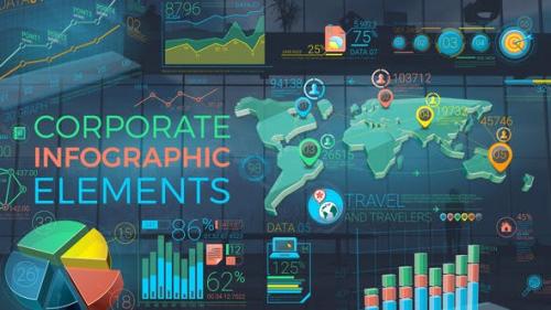 Videohive - Colorful Corporate Infographic Elements