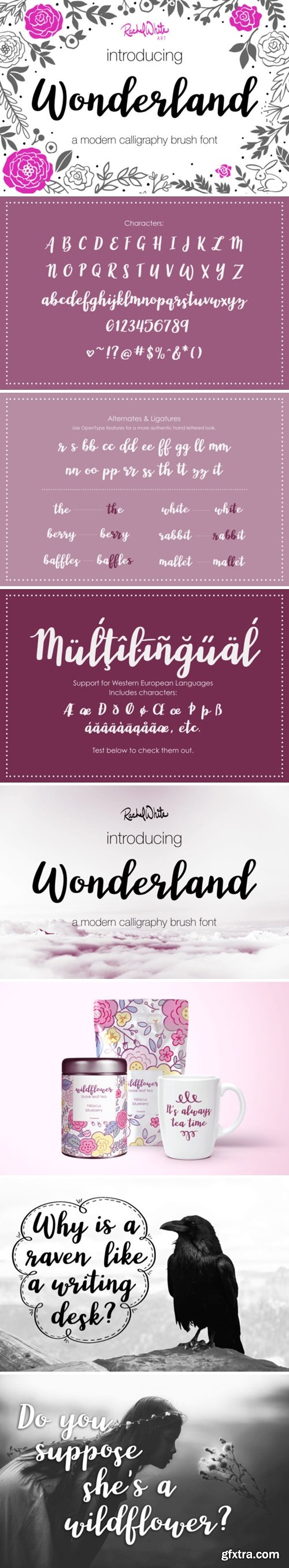 Wonderland Font