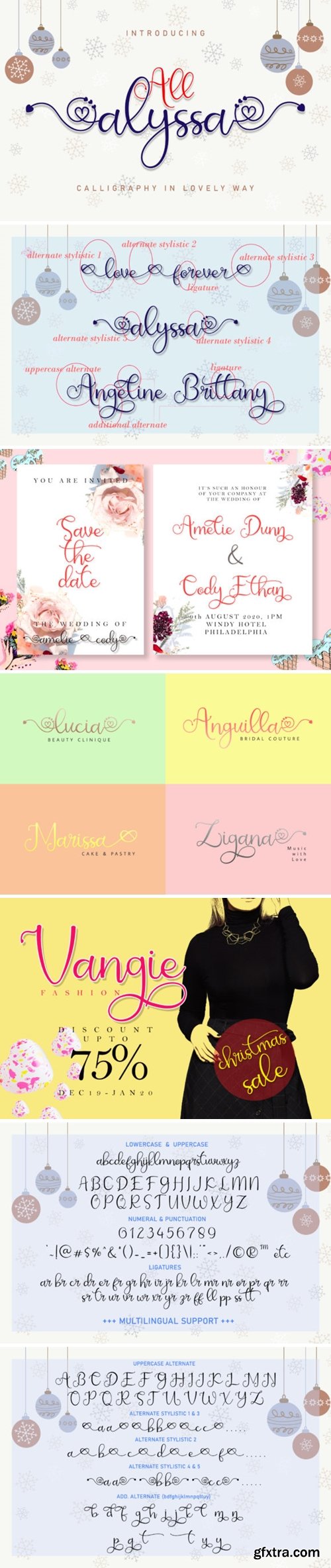 All Alyssa Font