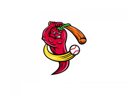 Red Chili Pepper Baseball Mascot - red-chili-pepper-baseball-mascot-98f9b5b1-1cf2-4422-b224-e3067edb9561
