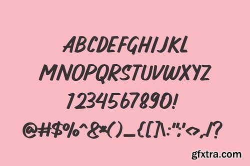 MINIHOP - Modern Brush Font