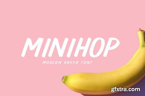 MINIHOP - Modern Brush Font